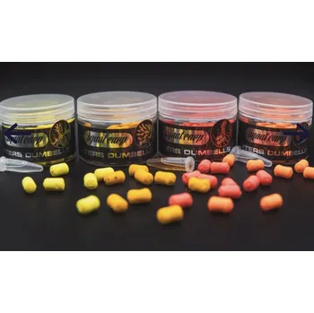 Boilies Squat Carp vyvážené nástrahy Wafters Dumbells 10x16 mm Příchuť: Pineapple