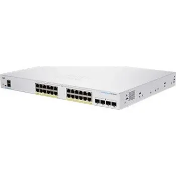 Síťový prvek Cisco switch CBS250-24FP-4X (24xGbE,4xSFP+,24xPoE+,370W) - REFRESH