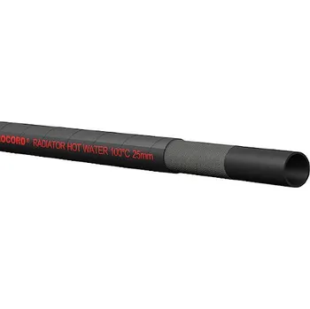 Zahradní hadice Hadice RADIATOR, 25mm, 4 bar, pro připojení na chladicí systémy motorů, dodávku horké vody a nemrznoucích kapalin KOVAZ 025/032/TRRC/77