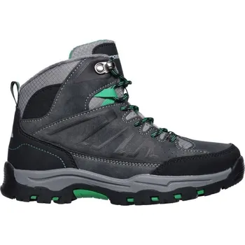 Dívčí zimní obuv Dětská zimní obuv Crossroad TANAU 32 Šedá, Černá, Světle zelená