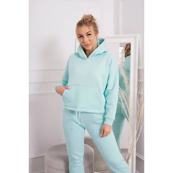 Hřejivá souprava s mikinou vázanou na spodní straně mincovníku UNI