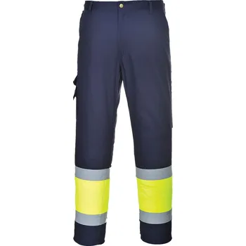montérky Portwest Kalhoty COMBAT DUO 245g pas, různé barvy Velikost M žlutá/navy