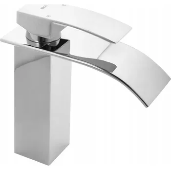 Vodovodní baterie Stojánková umyvadlová baterie Yoka Home Niagara, stříbrná