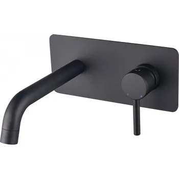 Vodovodní baterie Baterie ILLUSION umyvadlová podomítková černá BABUISCZ