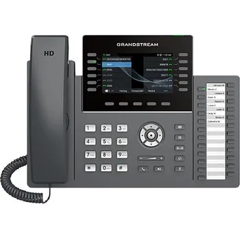 Stolní telefon Grandstream GRP2636, VoIP telefon, 12 linek, 6 SIP účty, RJ9, USB, 2x RJ45, PoE, 4,3 displej"