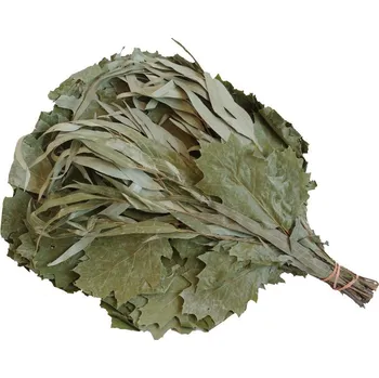 Saunová metlička, dub a eukalyptus