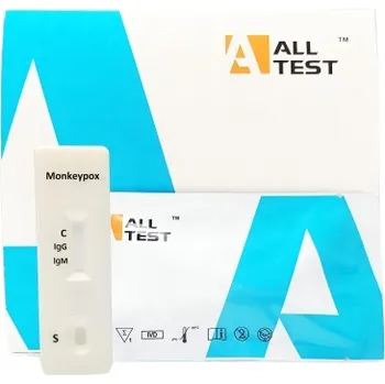 Diagnostický test ALLTEST 25x Test na protilátky opičích neštovic z krve