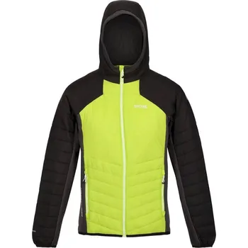 Pánská bunda REGATTA Pánská softshellová bunda s kapucí XL ZELENÁ|ČERNÁ