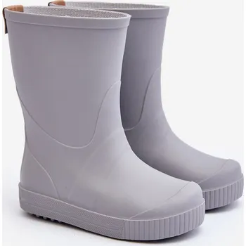 Dívčí bačkory Dětské holínky Wave Gokids 979 Barva: Stříbrná, Velikost: 24