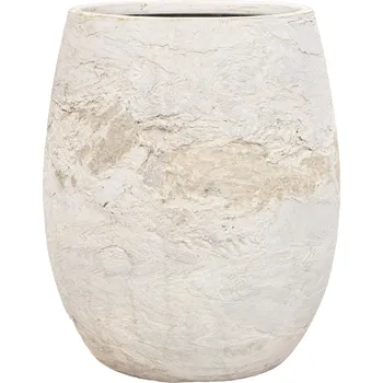 Květináč Baq Algar Balloon White Ø 45 cm / V 54 cm