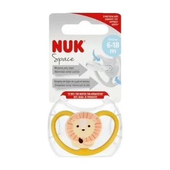 dudlíky 440529 SMOCZEK SILIKONOWY SPACE LEW 6-18 1SZT 537421, 736385