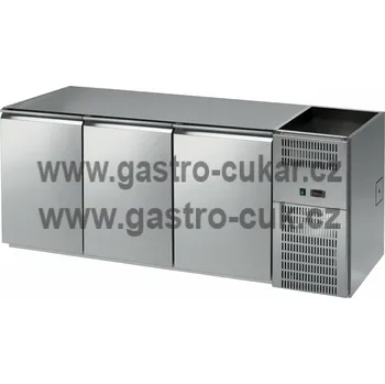 Stůl barový REGD 330N 3sekce linie 700 (bez chl.vany)