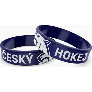 Český hokej Náramek Český hokej Lev SR modrý 478823