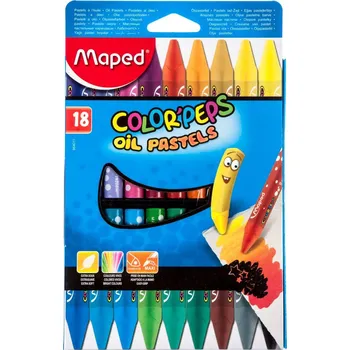 MAPED Olejové voskovky Color'Peps 12ks