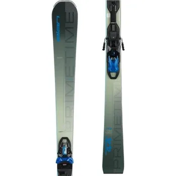 Sjezdové lyže Sjezdové lyže Elan PRIMETIME 44+ FUSION X + EMX 12 GW 179 Tmavě zelená