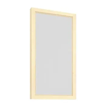 Okno do sauny 92x490x890mm čiré osika