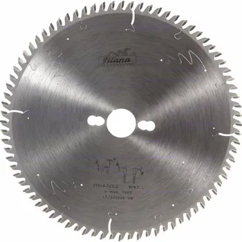 Pilový kotouč Pilový kotouč SK 250x3,2/2,2x30 5398.1 80 WZ L - Xtreme