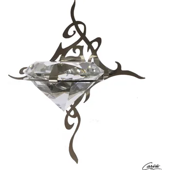 Osvětlovací technika Cariitti osvětlení DIAMANT KIHLA nerez, fitinka