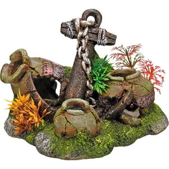 Dekorace do akvária Nobby akvarijní dekorace kotva 16 x 14 x 11,5 cm