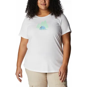 Dámské tričko Columbia Daisy Days outdoorové tričko - 0 - bílá - L