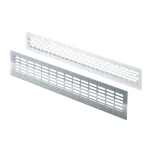 Den Braven Mřížka větrací hliníková 480 × 60 mm bílá