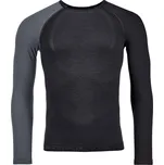 ORTOVOX triko 120 Competition Light Long Sleeve Men's Black Raven XXL