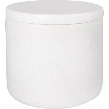 Dóza na potraviny Nádoba s víkem bílý mramor Q-BATH 1532