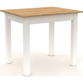Jídelní stůl Bradop Jídelní stůl LEON 90×70 S30 (Provedení: Dub přírodní-bíla)