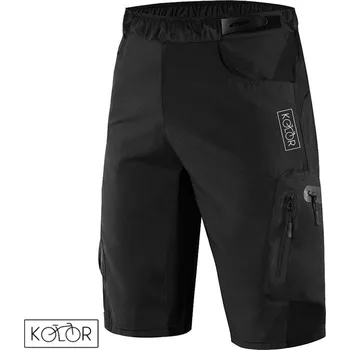 Cyklistické oblečení MTB kraťasy KOLOR - černé Velikost: 3XL