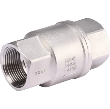 Ventil SFERACO - Francie | Celonerezová zpětná klapka univerzální s pružinkou - NEREZ - INOX (zpětný ventil voda, pára) - 1" N3290