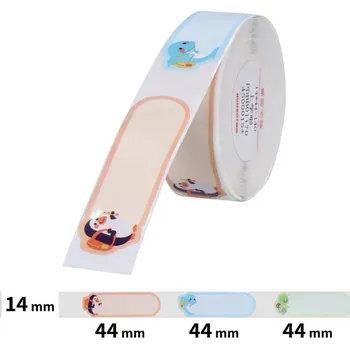 Kotouček do pokladny a tiskárny štítků Niimbot štítky T 14x44mm 140ks Školáci pro D11, D11-M, D110, D110-H 6972834563565