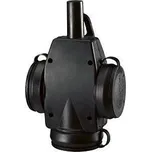 Elematic 1473292 Zásuvka gumová trojitá 3x2,5mm2, černá IP44