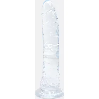 Dildo Dildo s přísavkou DK Toys Enzo 21 cm - Průhledná
