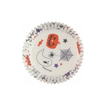 Košíčky na muffiny - HALLOWEEN - BÍLÉ / Fun Cakes