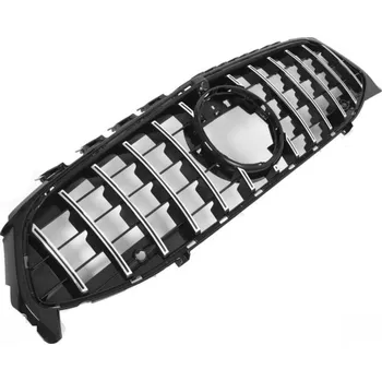 Kapota PROTEC Přední maska Mercedes C118 CLA 2019- 2023 PANAMERICANA černá chromová