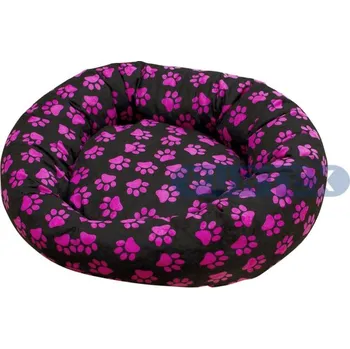 Pelíšek pro psa Purtex Pelíšek pro psa LILLY, 65x60cm, černo-fialový