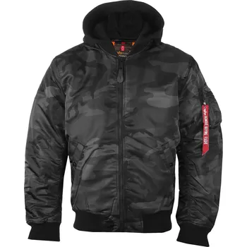 bunda pánská (bomber) ALPHA INDUSTRIES - MA-1 ZH Back EMB Camo - S