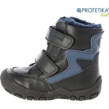 Chlapecká zimní obuv Protetika - zimní boty DERON black - zateplené kožíškem Veľkosť: 21