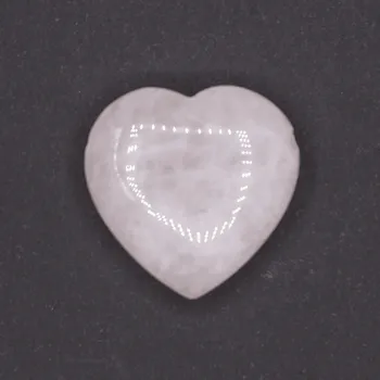 Přívěsek Milujeme Kameny Růženín - srdce - tromlovaný kámen vrtaný - přívěsek VADA VAD294 449769