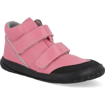 Barefoot dětské kotníkové boty Jonap - Jolla růžové Velikost: 35