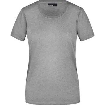 Dámské tričko James&Nicholson Dámské triko JN901 Grey Heather 3XL