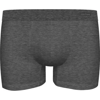 Pánské spodní prádlo John Frank - Pánské bavlněné pohodlné boxerky s elastanem, ocelovka L i321_95675-461585