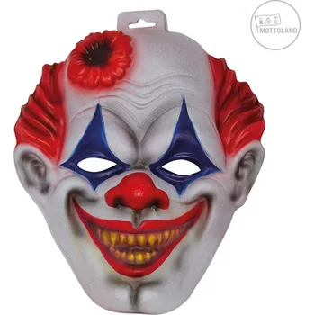 Karnevalová maska Mottoland Německo Klaunská maska