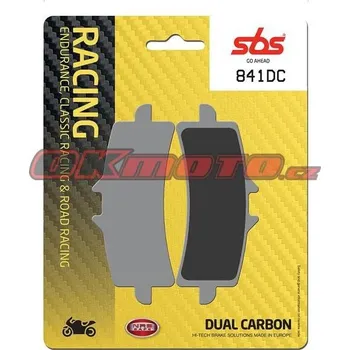 Brzdová destička Přední brzdové destičky SBS 841DC - Aprilia Tuono 1100 V4 Factory, 1100ccm - 17-23