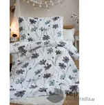 Mikroplyšové povlečení EXCLUSIVE 140x200+70x90 Kvítí