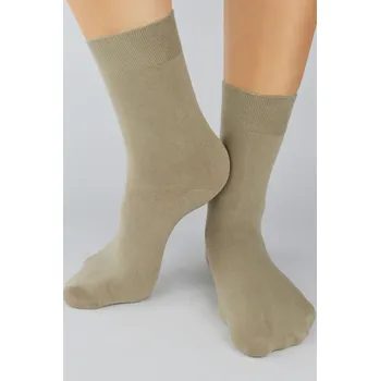 HLADKÉ SUPER MĚKKÉ PONOŽKY SB076 Béžová 36-41