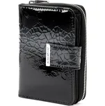 Lesklá černá kožená peněženka Jennifer Jones 5198/13