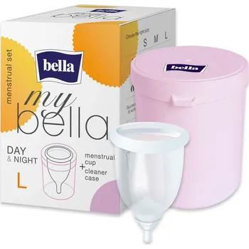 Menstruační kalíšek Bella MyBella Comfort menstruační kalíšek + čisticí pouzdro L