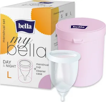 Menstruační kalíšek Bella MyBella Comfort menstruační kalíšek + čisticí pouzdro L