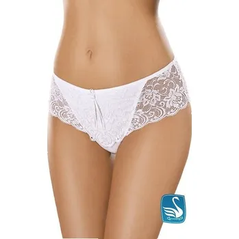 Kalhotky Dámská tanga Gabidar s květinovou krajkou, černá XL i384_60678115